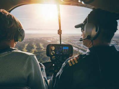 Volo in elicottero: come prenotare un voucher regalo