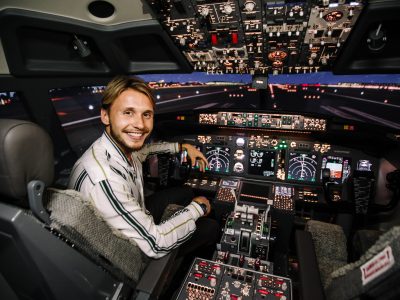 Come provare per la prima volta un simulatore di aereo