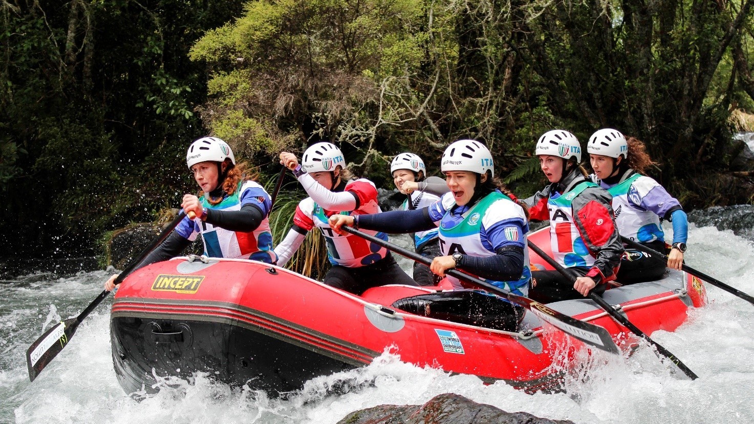 Rafting con le amiche in Valtellina