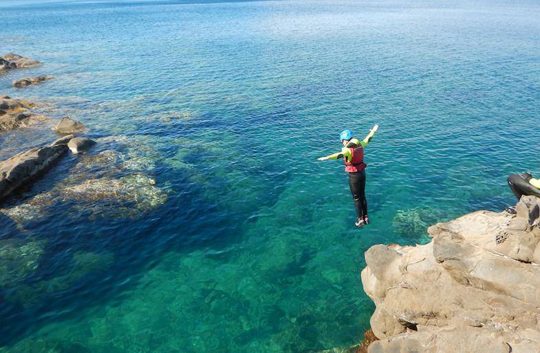 Coasteering in Toscana