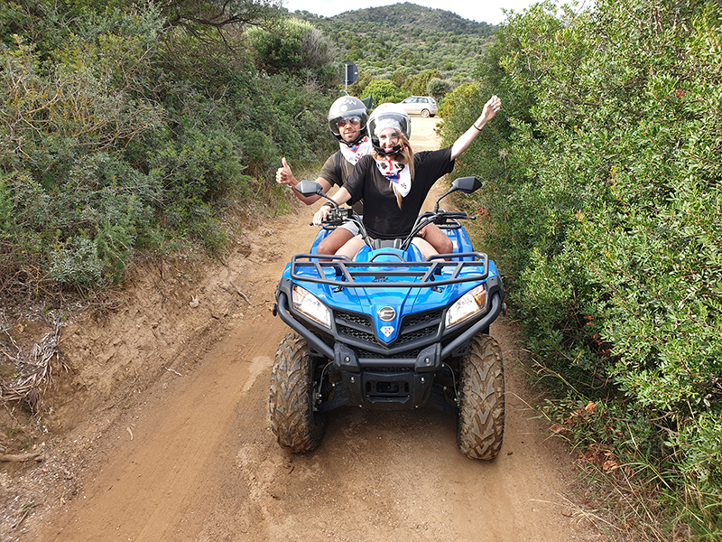 Escursione Quad Sardegna a Chia vicino Cagliari