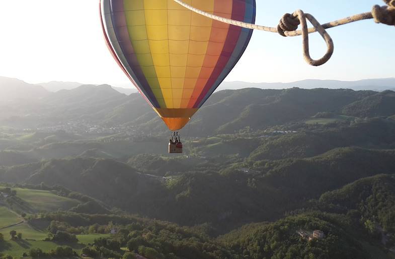 Giro in mongolfiera a Reggio Emilia