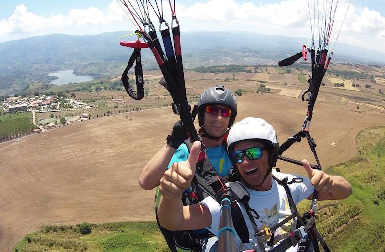 Volo in Parapendio sull’Aspromonte