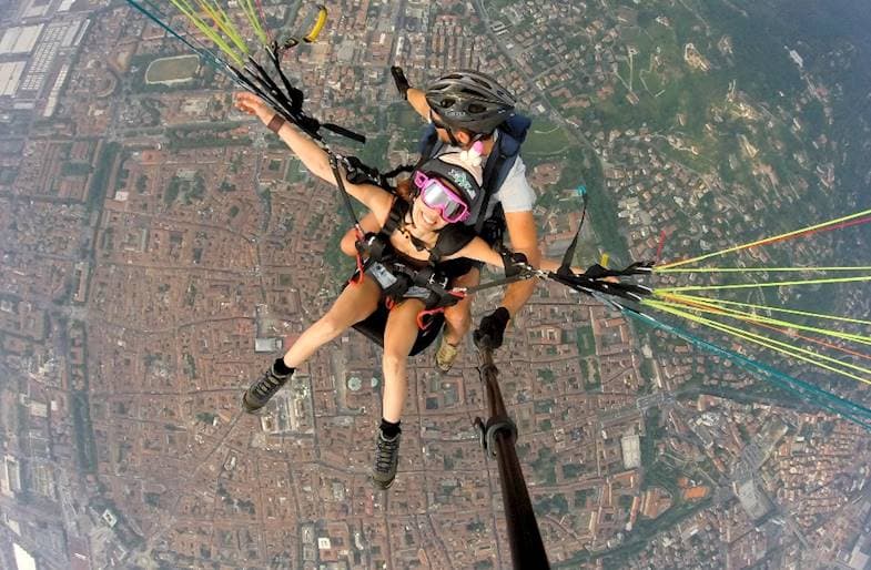 Volo in Parapendio Bergamo e Lecco