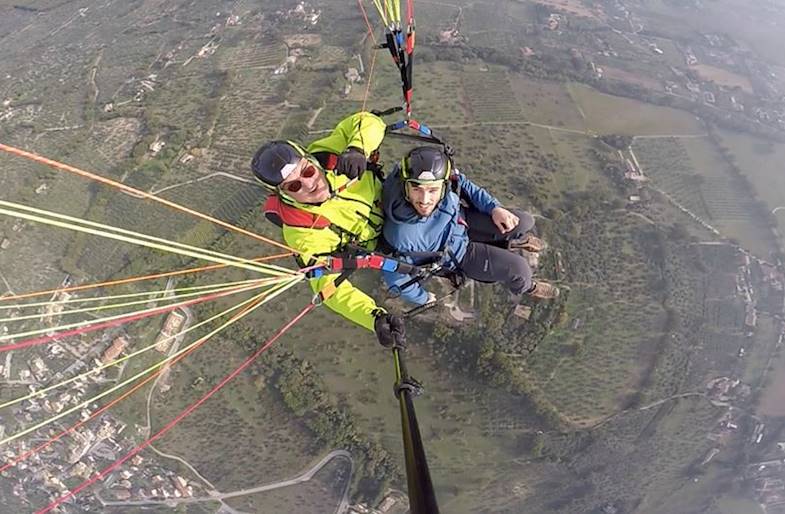 Volo in Parapendio Biposto ad Assisi