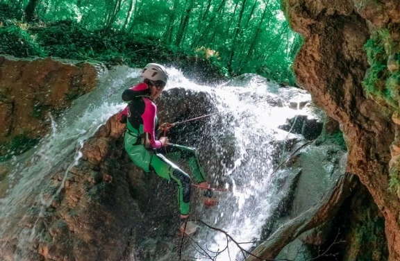 Canyoning a Jumanji nella Valle del Turano