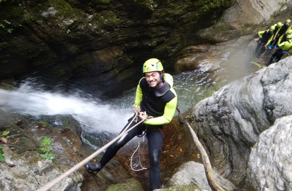 Canyoning Rio Selvano in Garfagnana