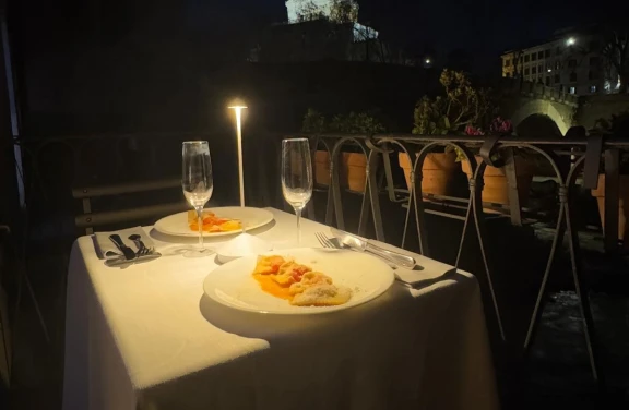 Cena con Chef privato sull’Isola Tiberina a Roma