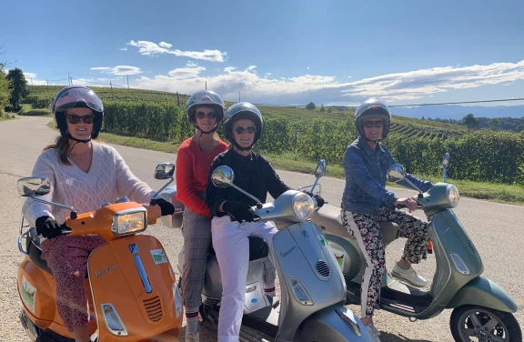 "Chianti Mystery Tour" in Vespa
