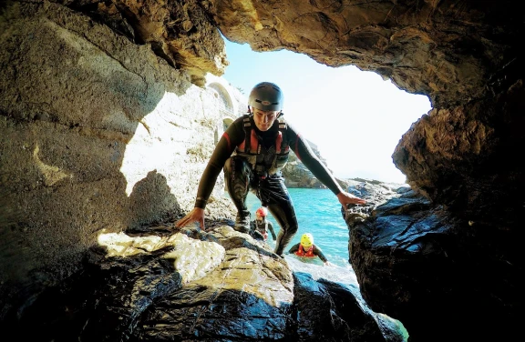 Coasteering a Portofino in Liguria