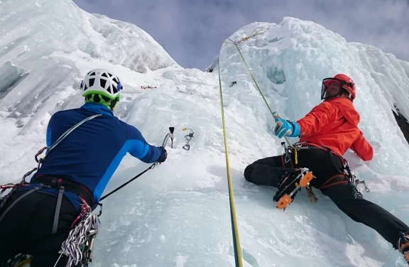 Corso di Arrampicata sul Ghiaccio in Trentino