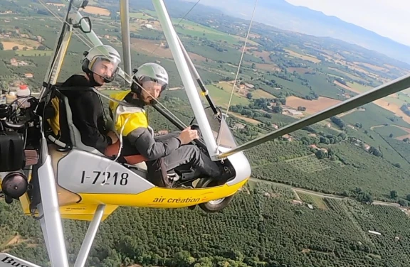 Deltaplano a Motore a Soriano nel Cimino