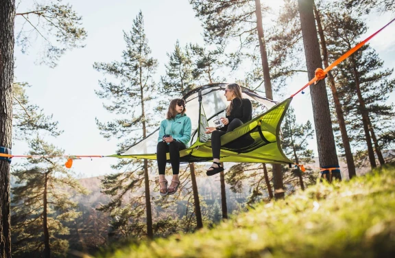 Dormire in una Tenda Sospesa nel Parco delle Madonie