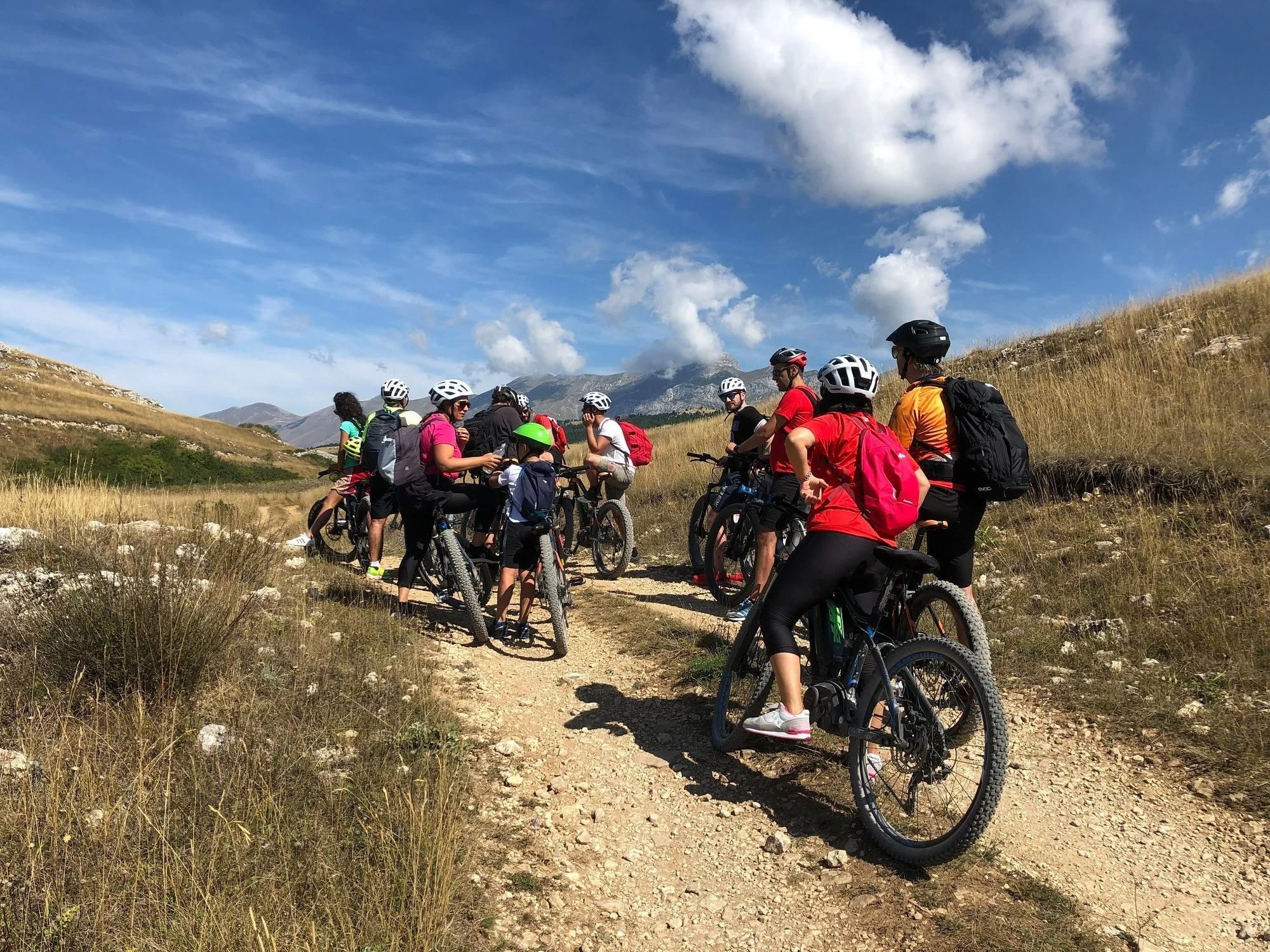 E-Bike Tour in Abruzzo a Campo Imperatore
