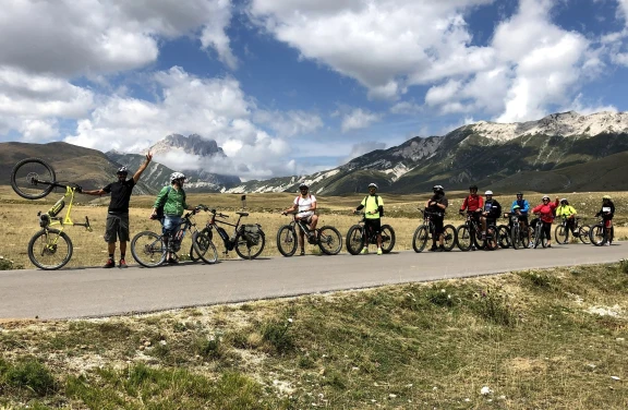 E-Bike Tour in Abruzzo sul Gran Sasso