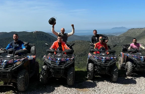 Escursione in Quad vicino Fondi nel Lazio