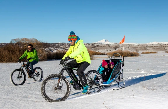 Fat E-Bike Tour in Abruzzo a Ovindoli