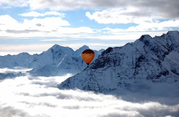 Giro in Mongolfiera ad Aosta sulle Alpi