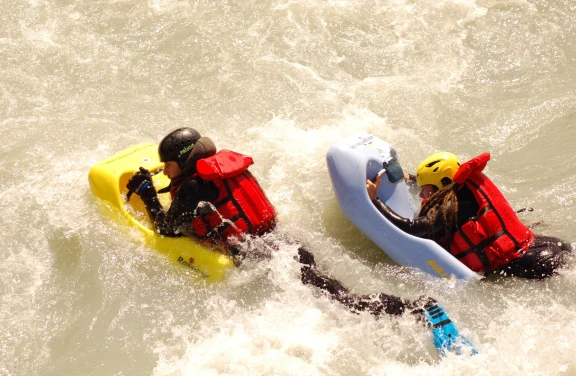 Hydrospeed sul Dora Baltea in Valle D'Aosta