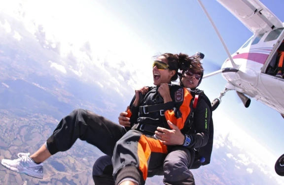 Lancio Tandem con Paracadute a Terni