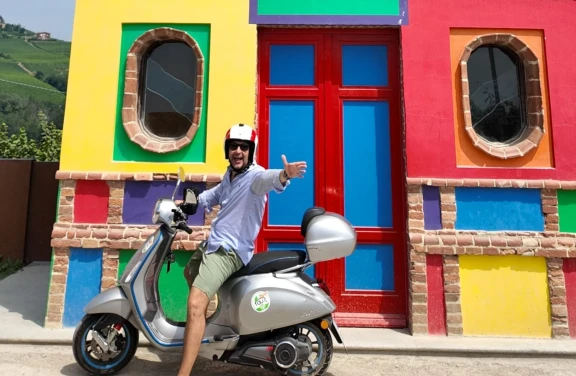 "Langhe Mystery Tour" in Vespa