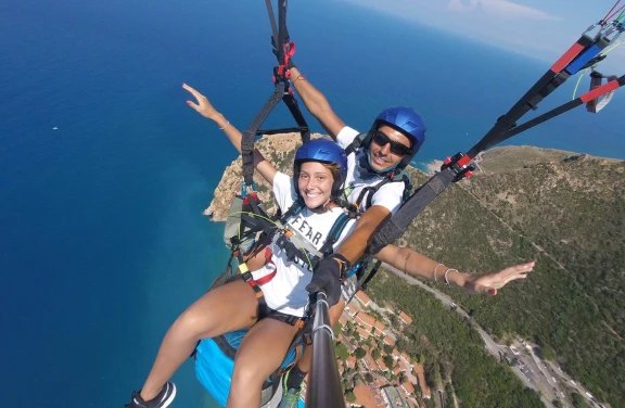 Parapendio a Castellammare del Golfo