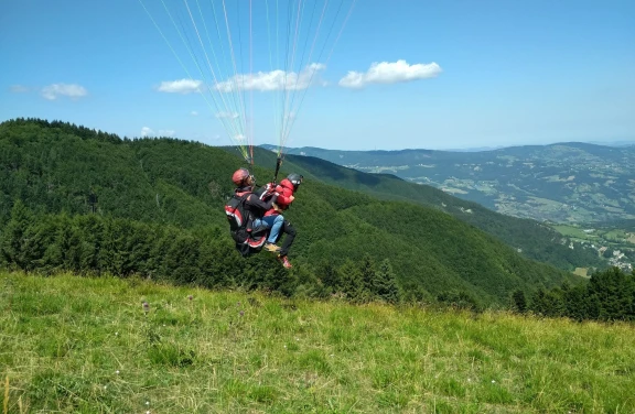 Parapendio a Modena in Emilia Romagna