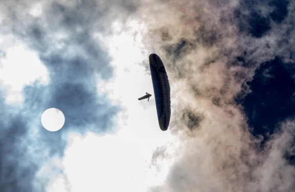 Parapendio Biposto ad Ivrea