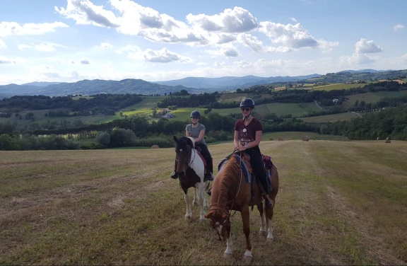 Passeggiata a Cavallo a Umbertide in Umbria