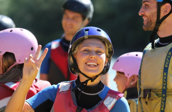 Rafting di coppia in Valtellina