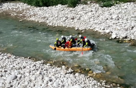 Rafting in Abruzzo sul Fiume Aventino