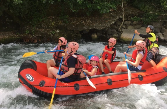 Soft Rafting a Bagni di Lucca sul Fiume Serchio