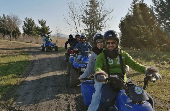 Tour in Quad nel Monferrato in Piemonte