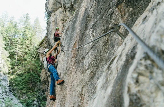 Via Ferrata "Barba di Fior" in Trentino