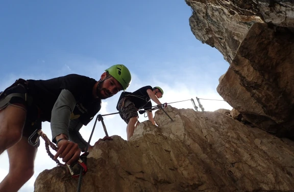 Via Ferrata Colodri ad Arco sul Lago di Garda