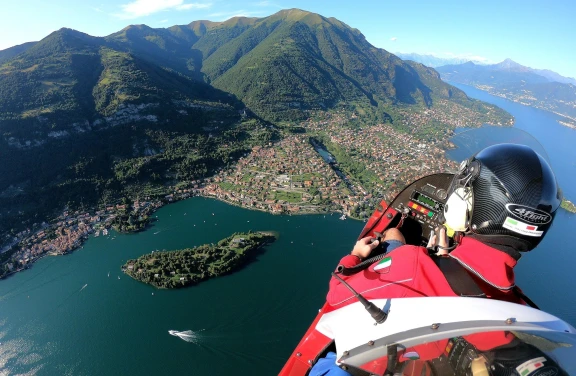 Volo in Autogiro sul Lago di Como