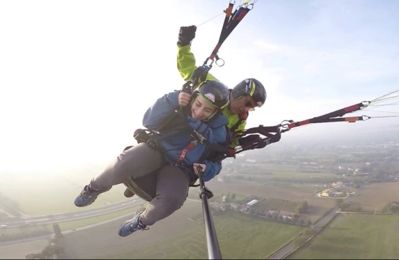 Volo in Parapendio a Gubbio