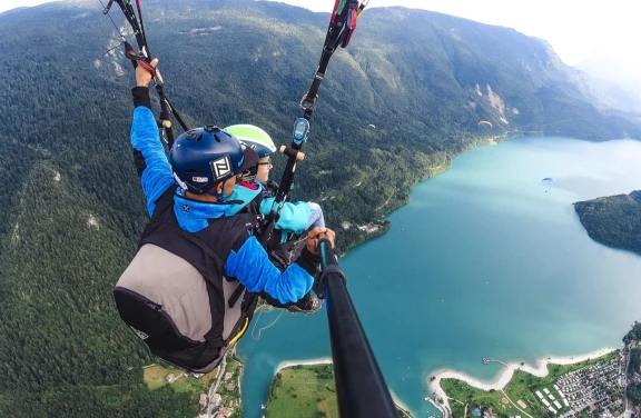 Volo in Parapendio a Molveno in Trentino