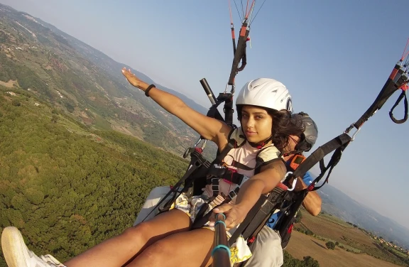 Volo in Parapendio sul Monte Consolino