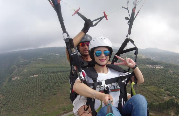 Volo in Parapendio sull’Aspromonte