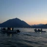 Apericena al Tramonto in Gommone sul Lago di Como