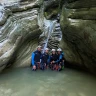 Canyoning nella Val di Scroa vicino Belluno