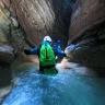 Canyoning nella Val Maor vicino Belluno