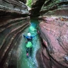 Canyoning nella Val Maor vicino Belluno