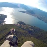 Parapendio sul Lago Maggiore a Laveno