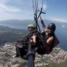 Parapendio sul Lago Maggiore a Laveno