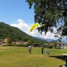 Parapendio sul Lago Maggiore a Laveno