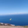 Parapendio sul mare a Bergeggi in Liguria