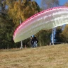 Parapendio sul mare a Bergeggi in Liguria