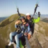 Parapendio sul Monte Cucco in Umbria